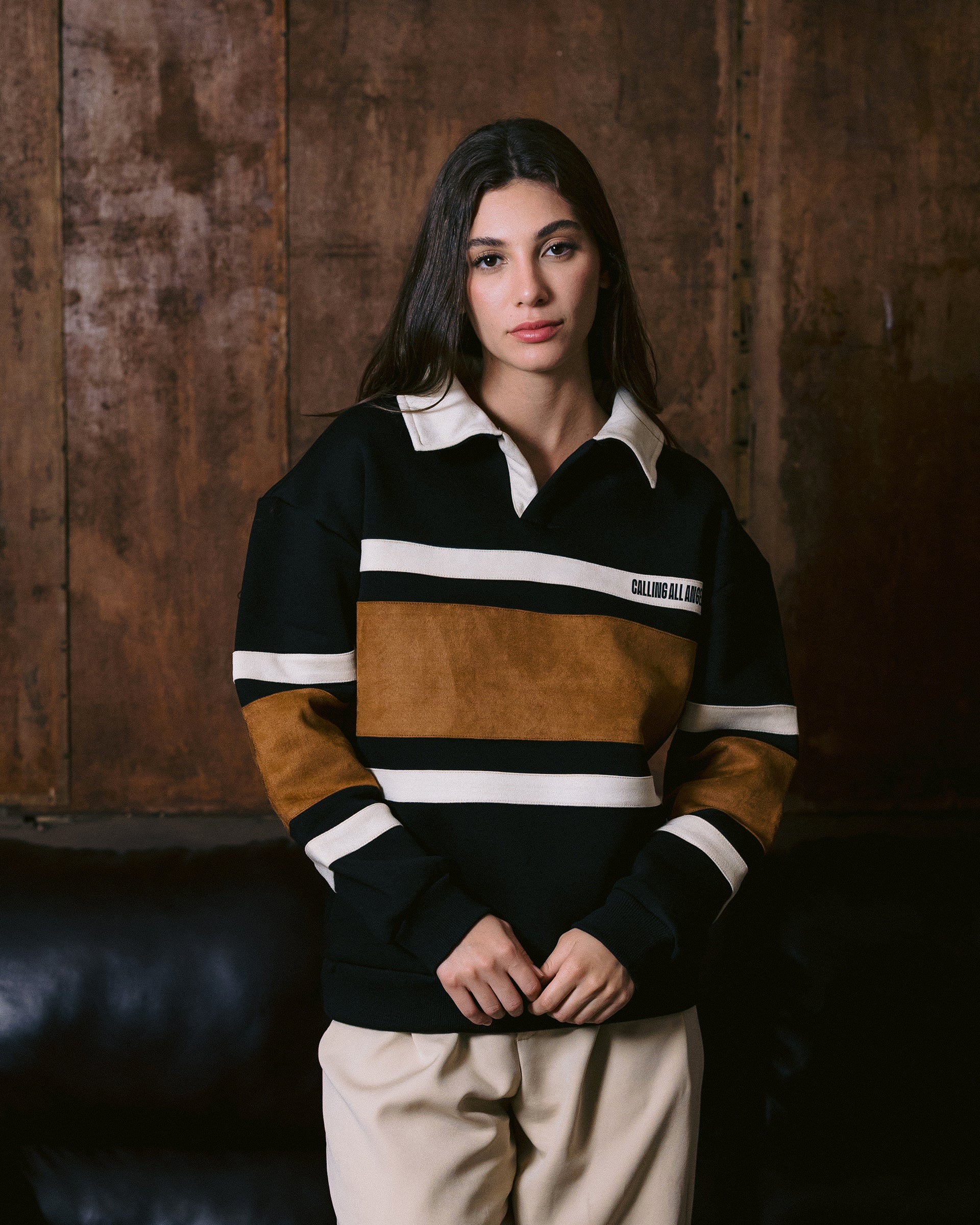 HÉRITAGE POLO SWEATER