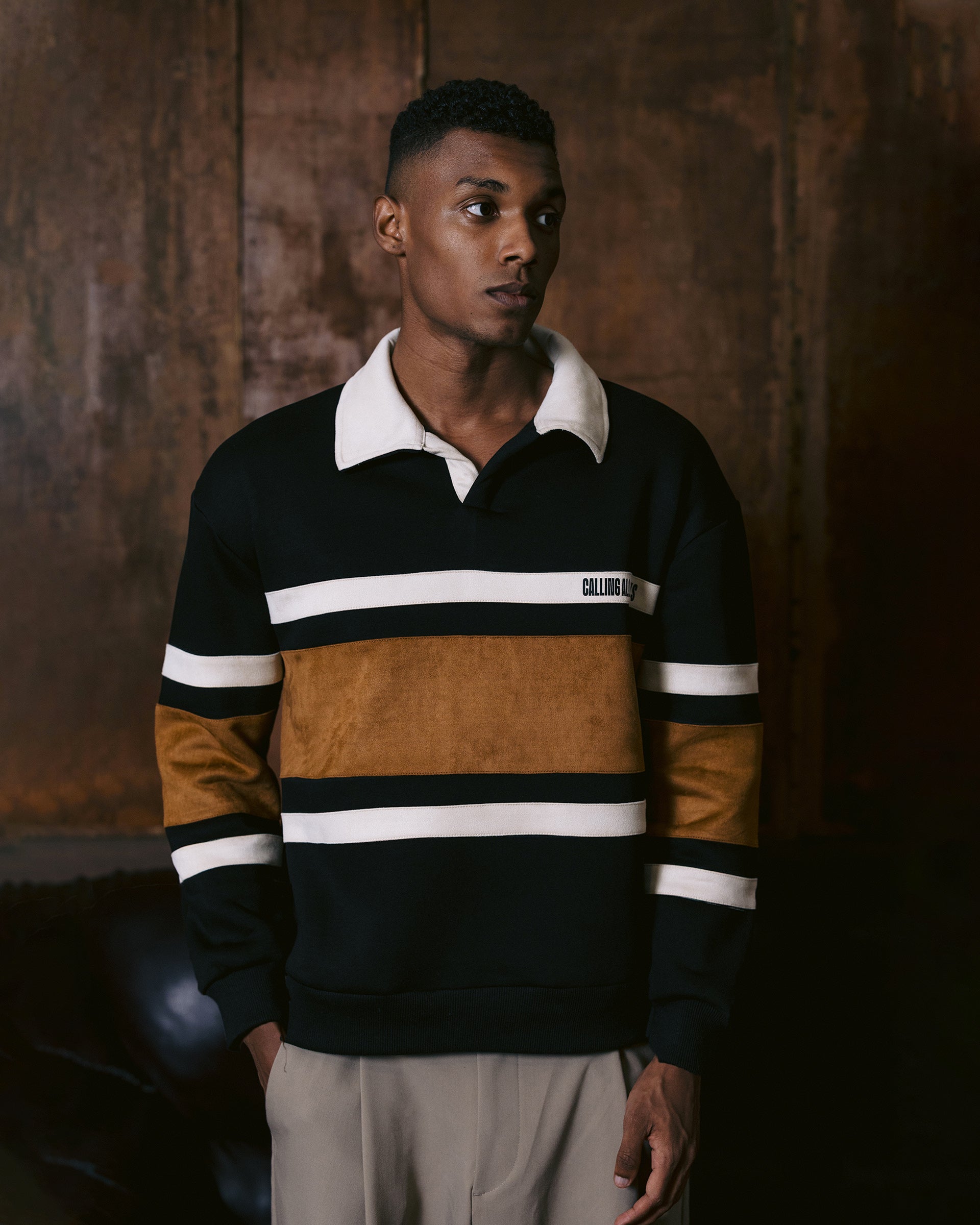 HÉRITAGE POLO SWEATER