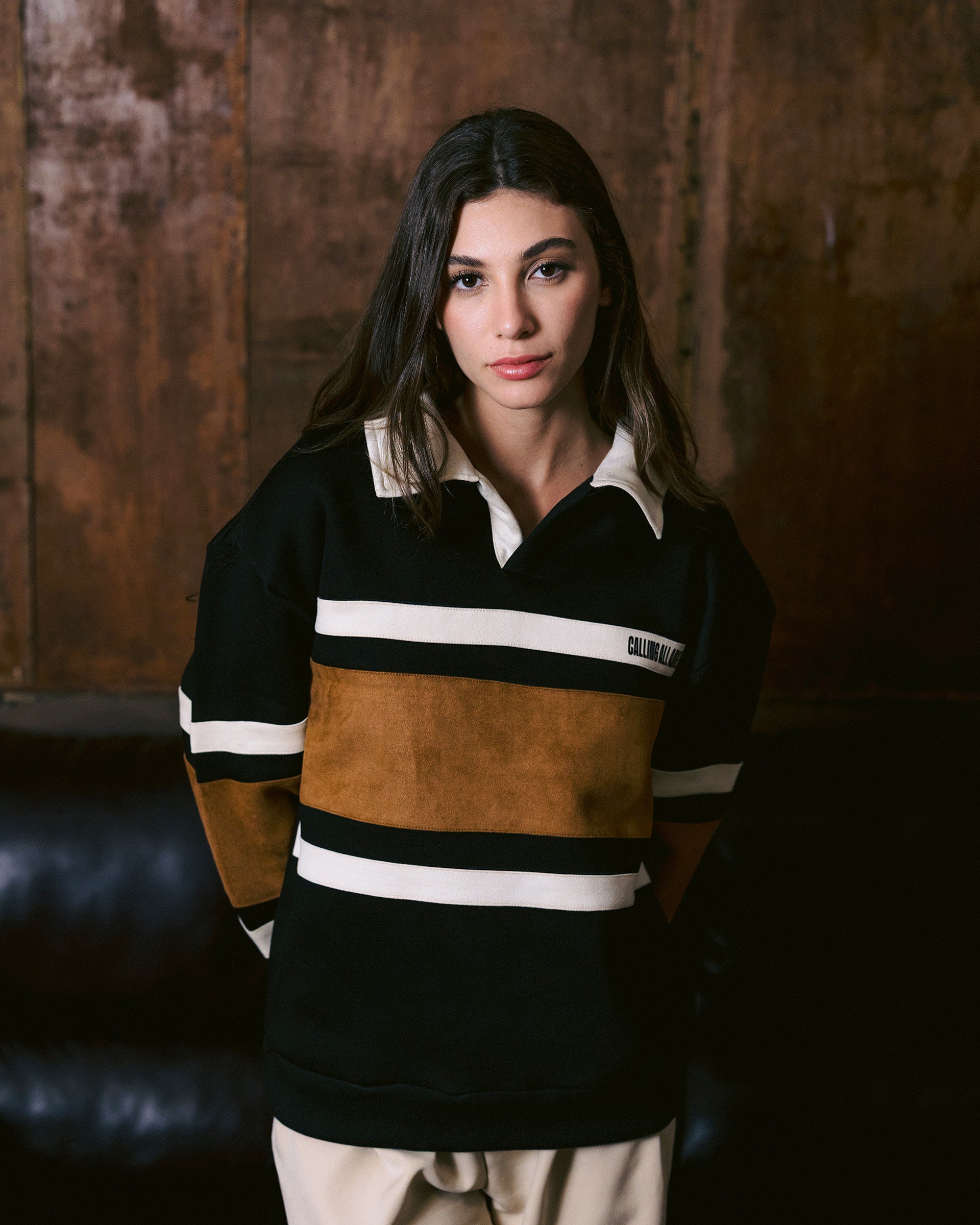 HÉRITAGE POLO SWEATER