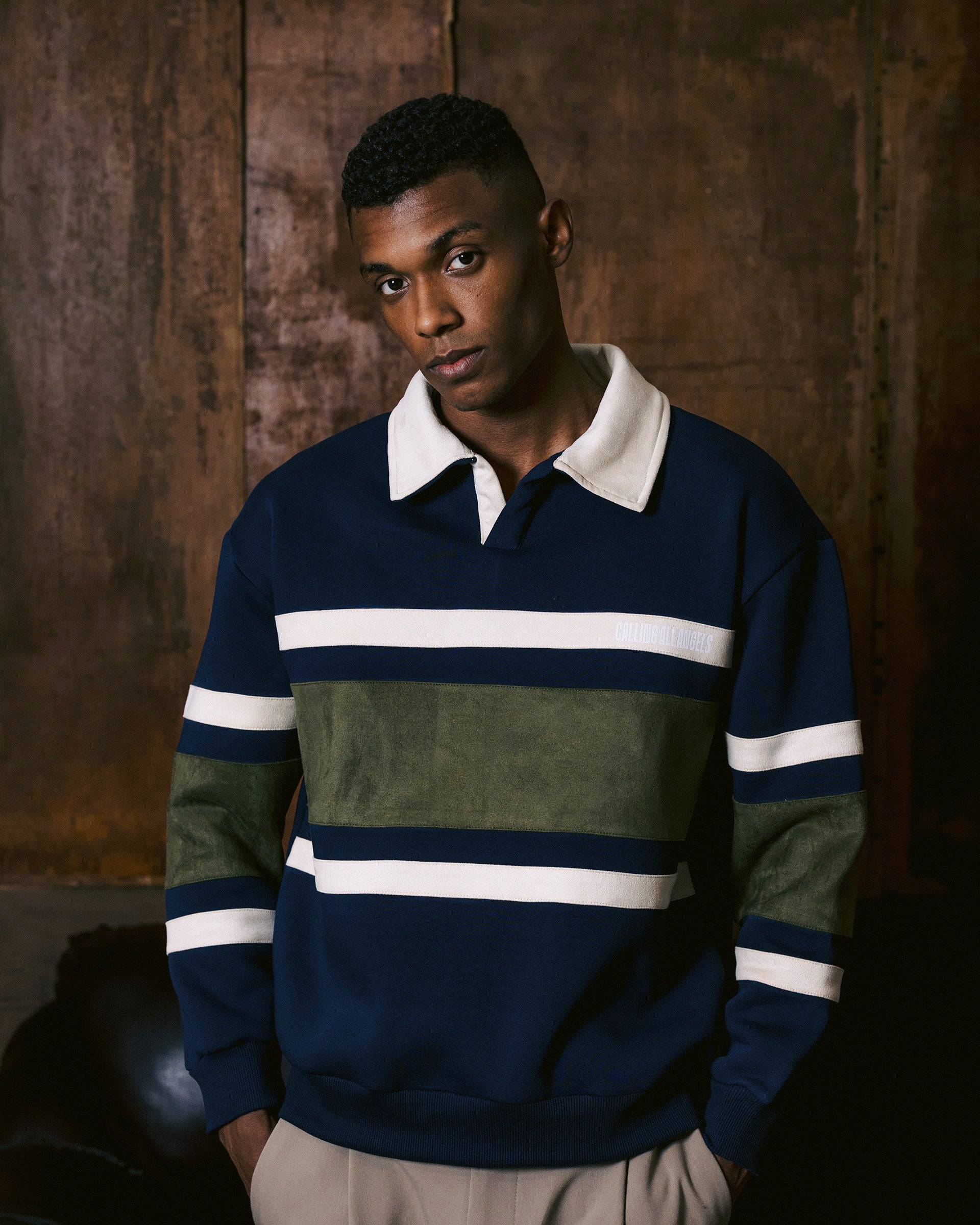 HÉRITAGE POLO SWEATER