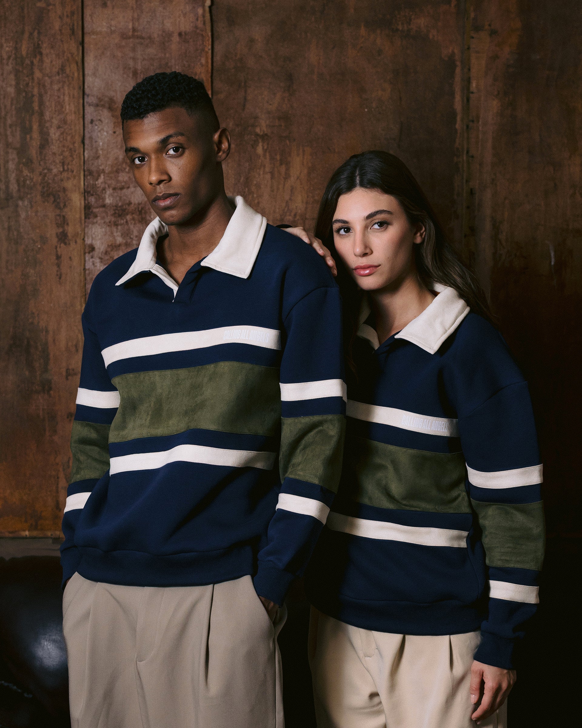 HÉRITAGE POLO SWEATER