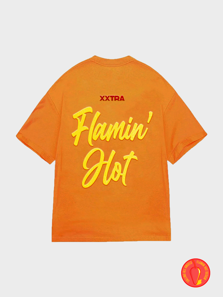 "XXTRA FLAMIN HOT" OVERSIZED TEE