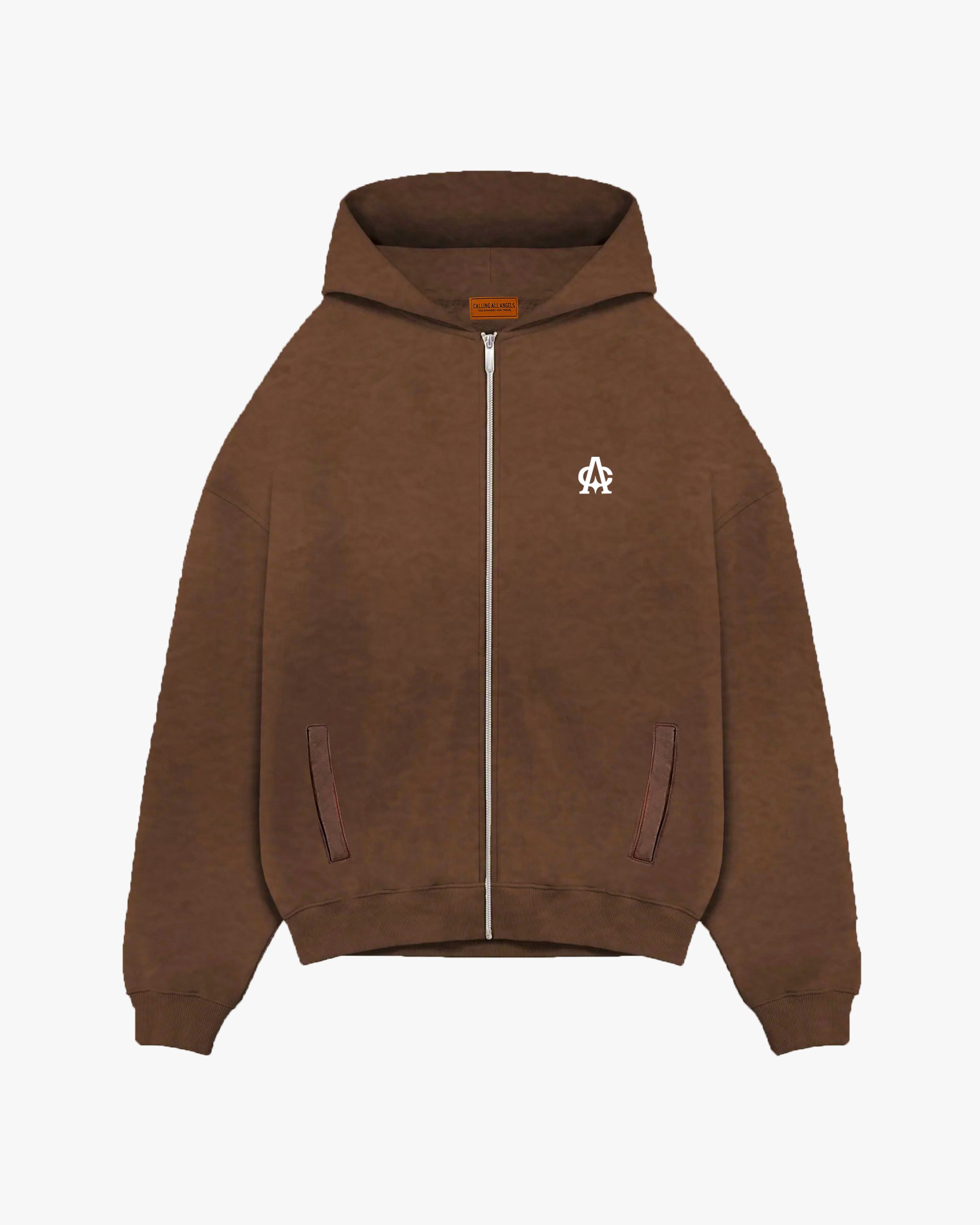 MONOGRAM WOOL HOODED JACKET
