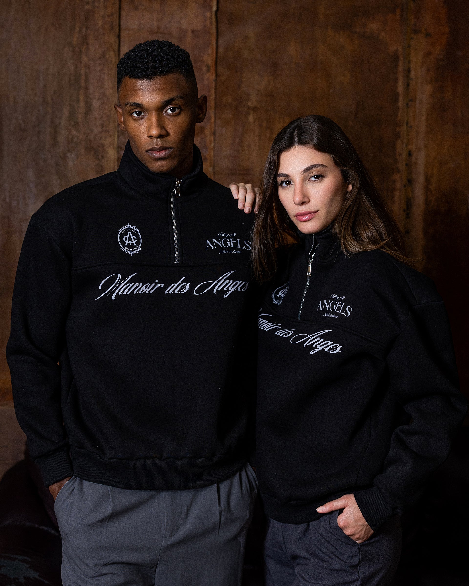 HÉRITIER QUARTER ZIP SWEATER