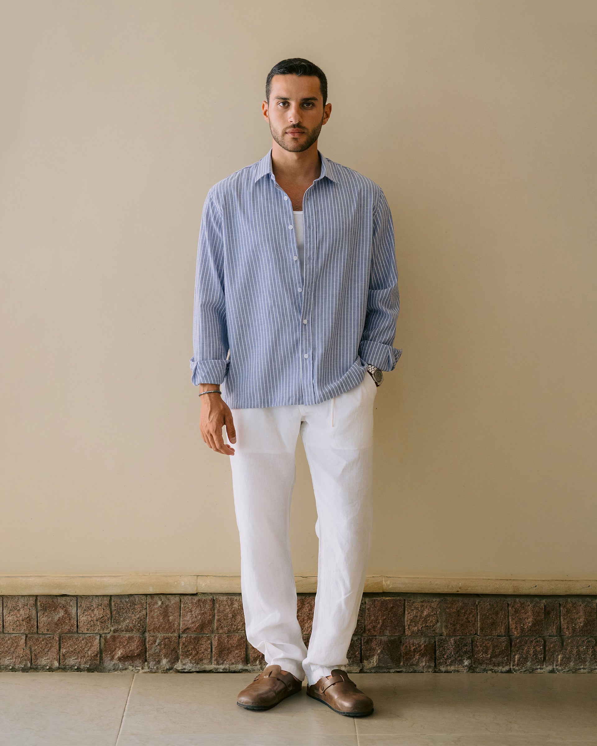 HÉRITAGE LINEN SHIRT