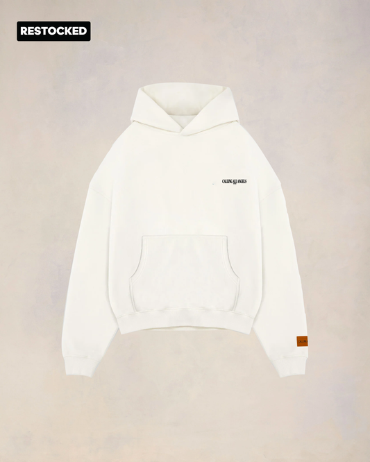 "WITHOUT WARNING" HOODIE