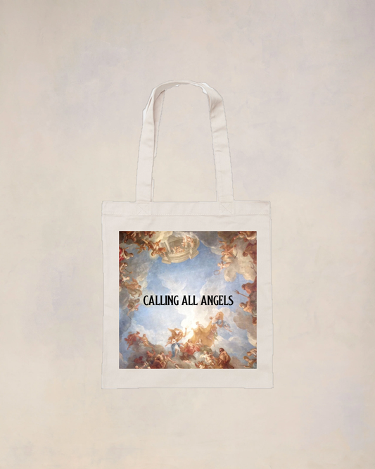 "CALLING ALL ANGELS" TOTE BAG