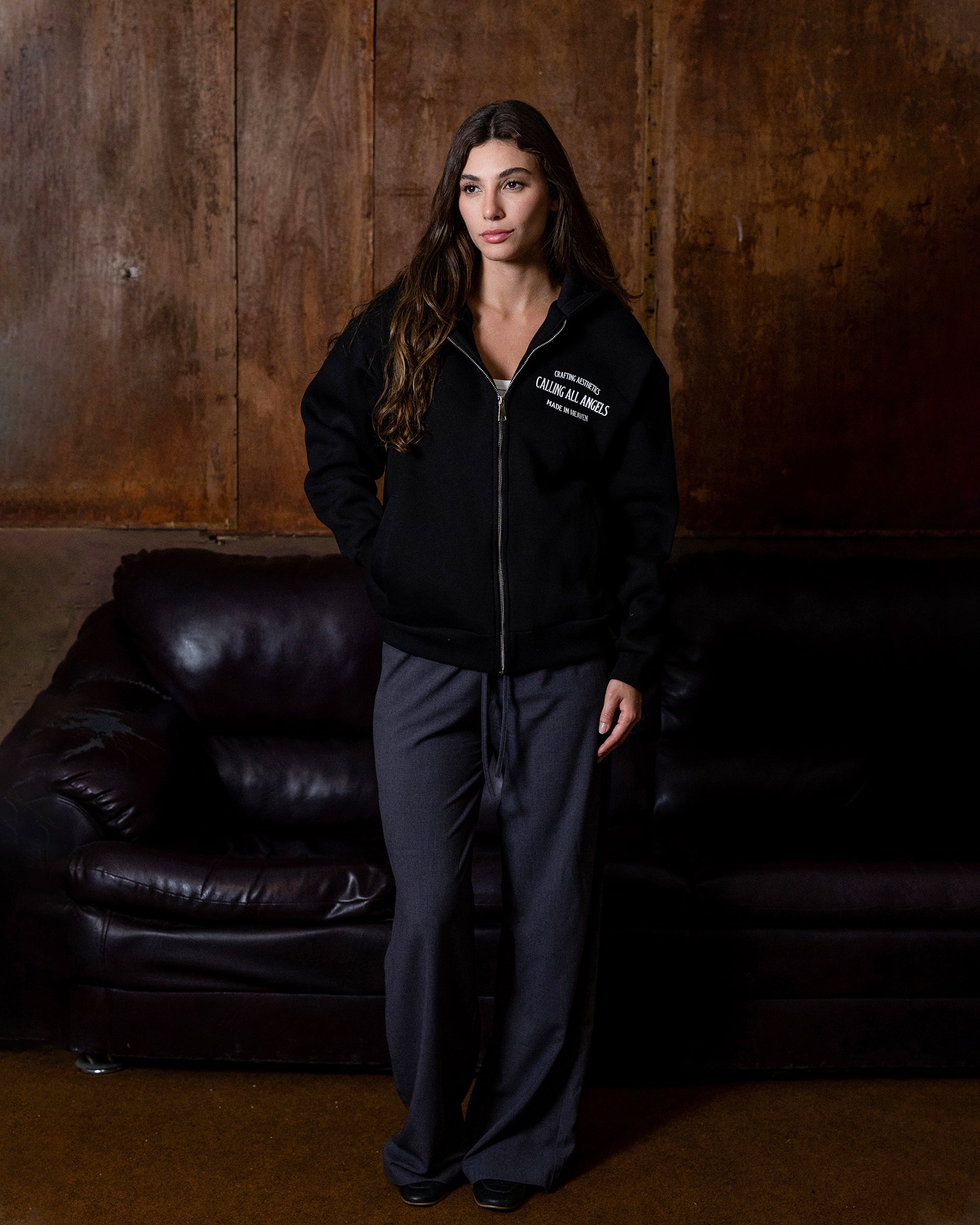 ESTHÉTIQUE FULL ZIP HOODIE