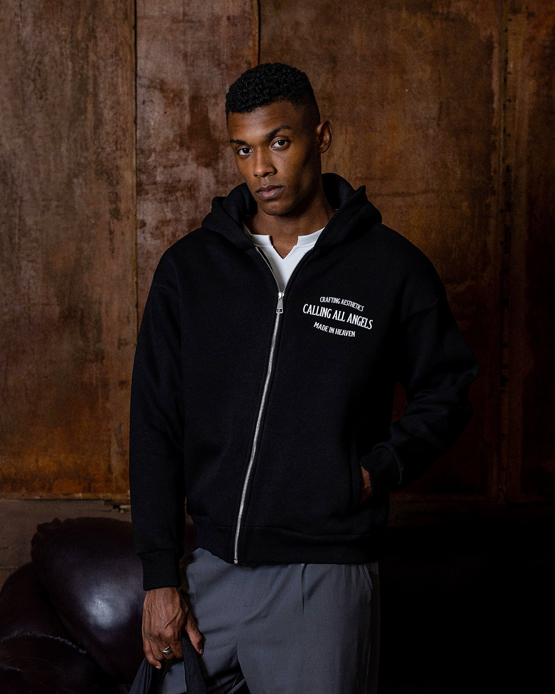 ESTHÉTIQUE FULL ZIP HOODIE