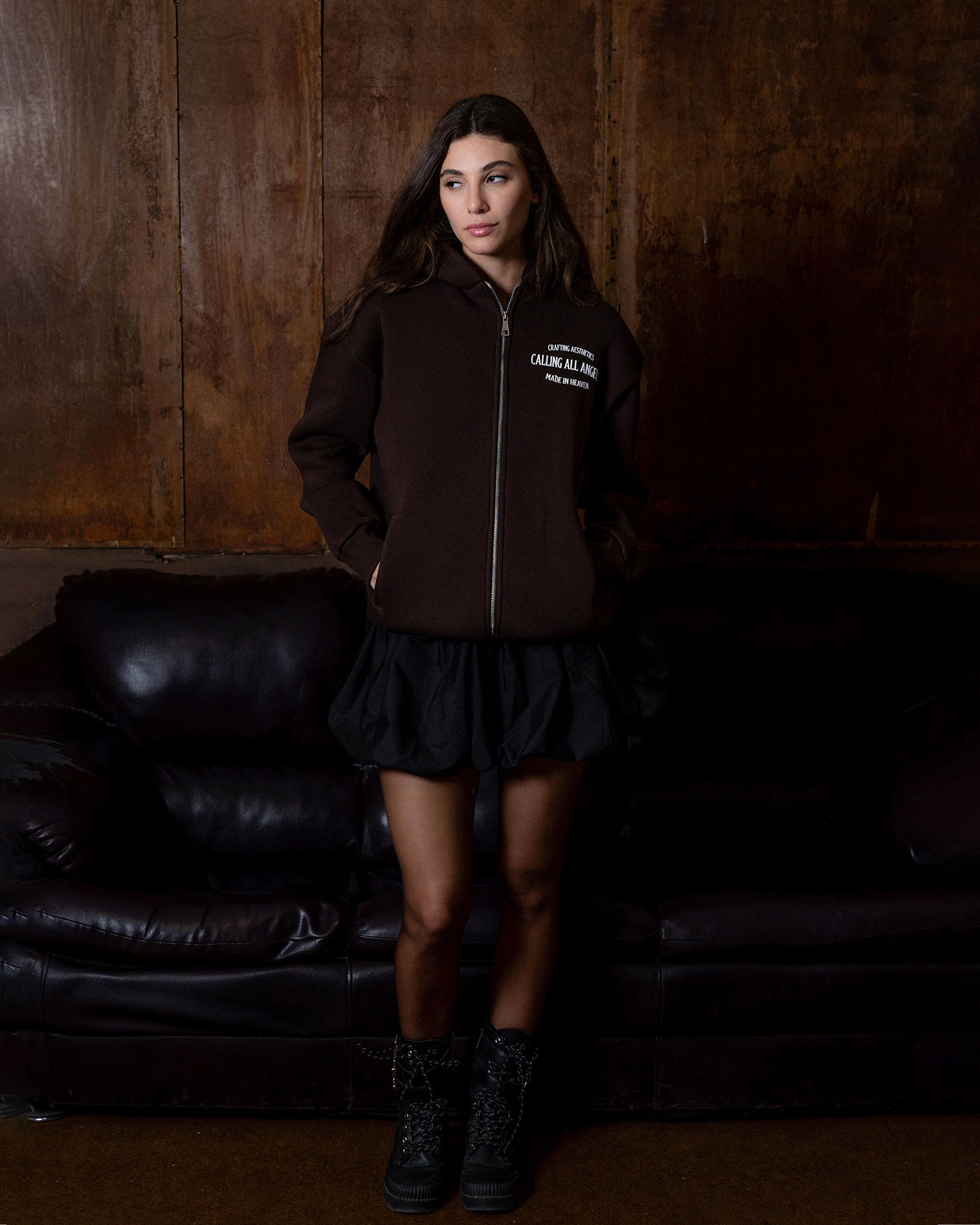 ESTHÉTIQUE FULL ZIP HOODIE