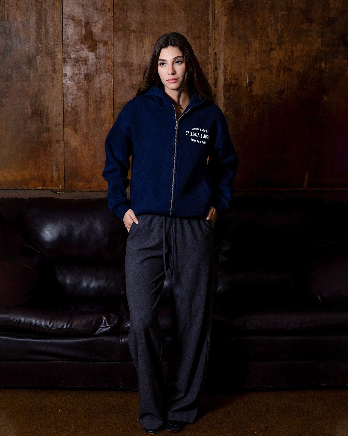 ESTHÉTIQUE FULL ZIP HOODIE