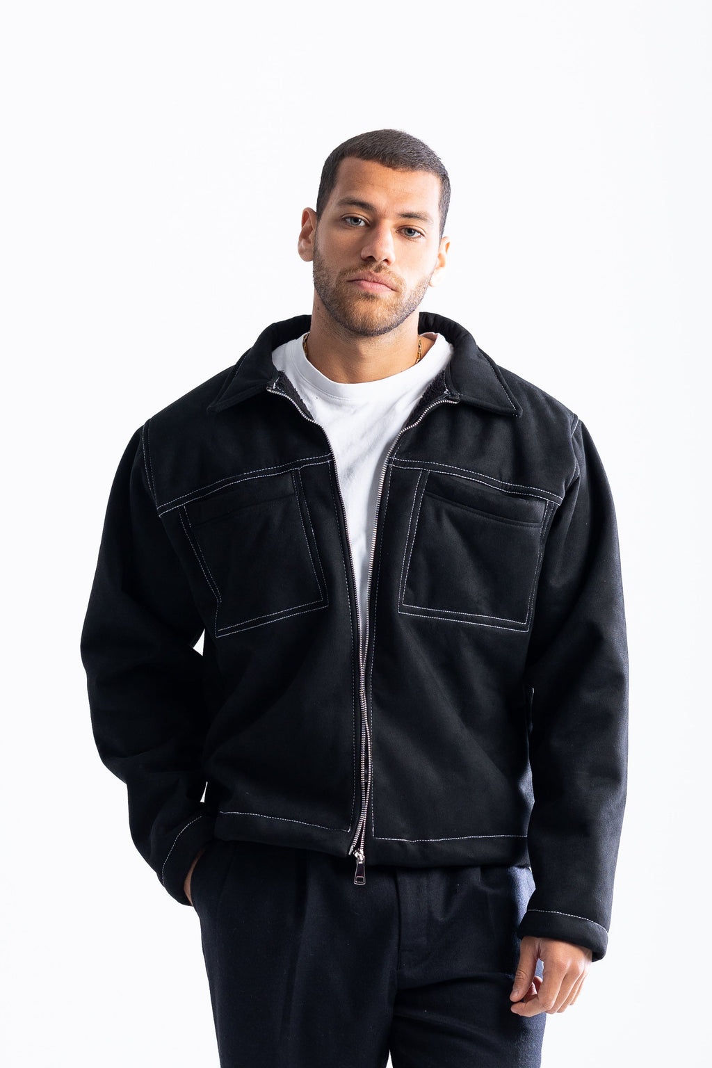 Signature Suede Jacket