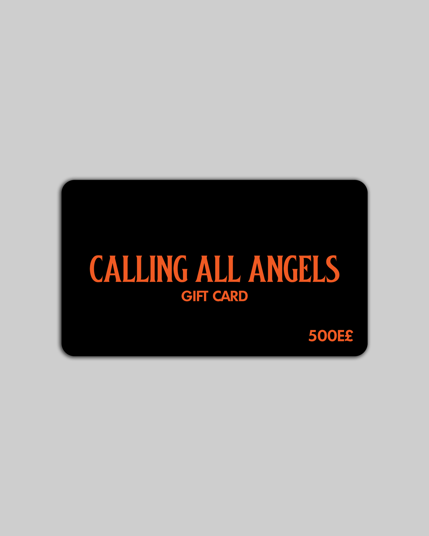 "CALLING ALL ANGELS" GIFT CARD