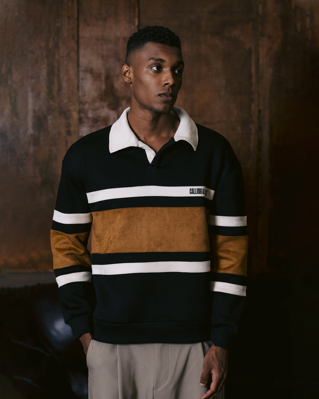 HÉRITAGE POLO SWEATER