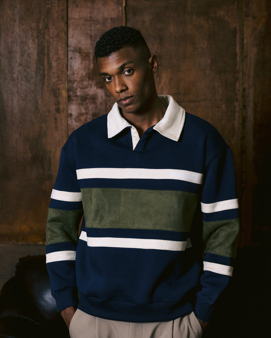 HÉRITAGE POLO SWEATER