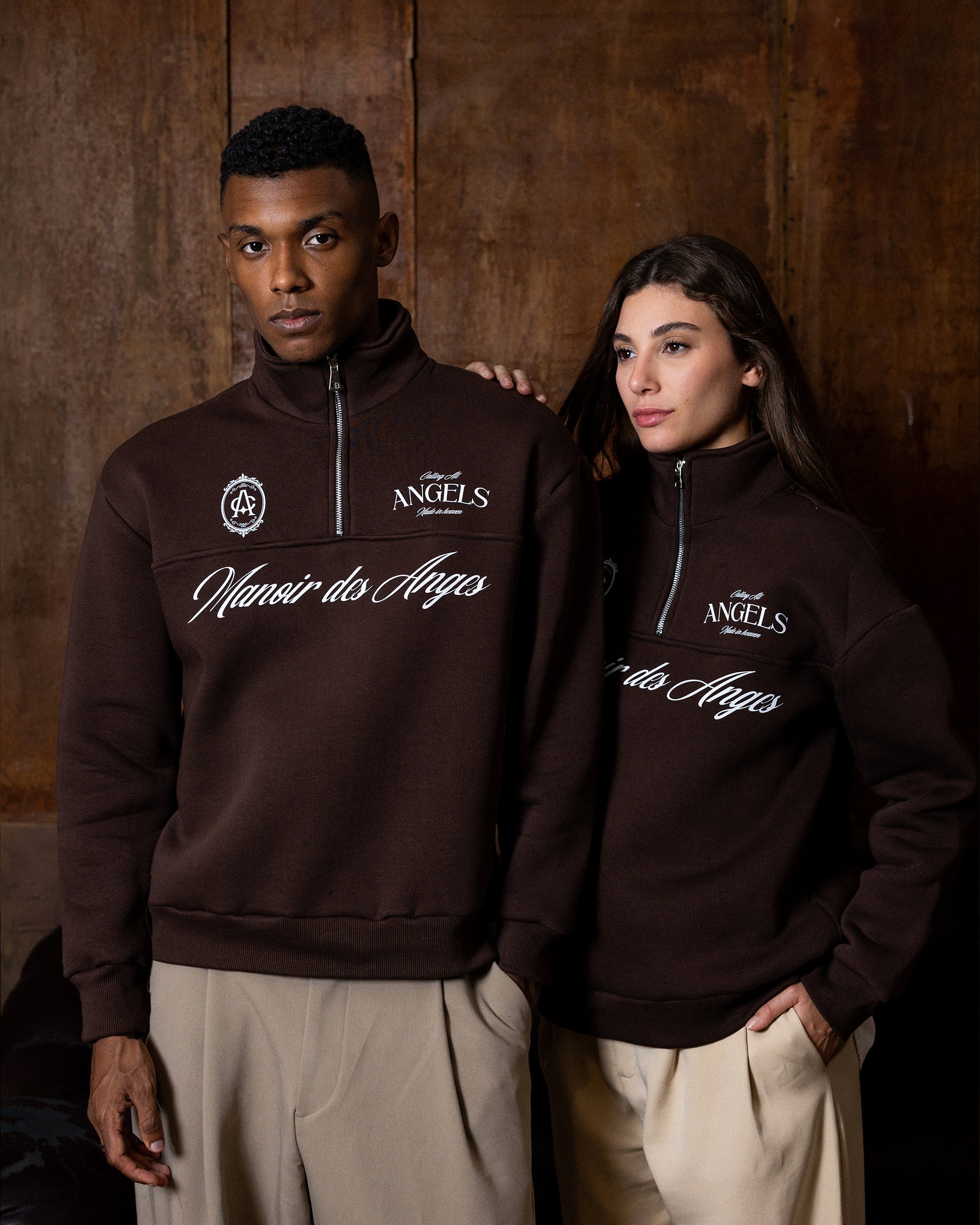 HÉRITIER QUARTER ZIP SWEATER