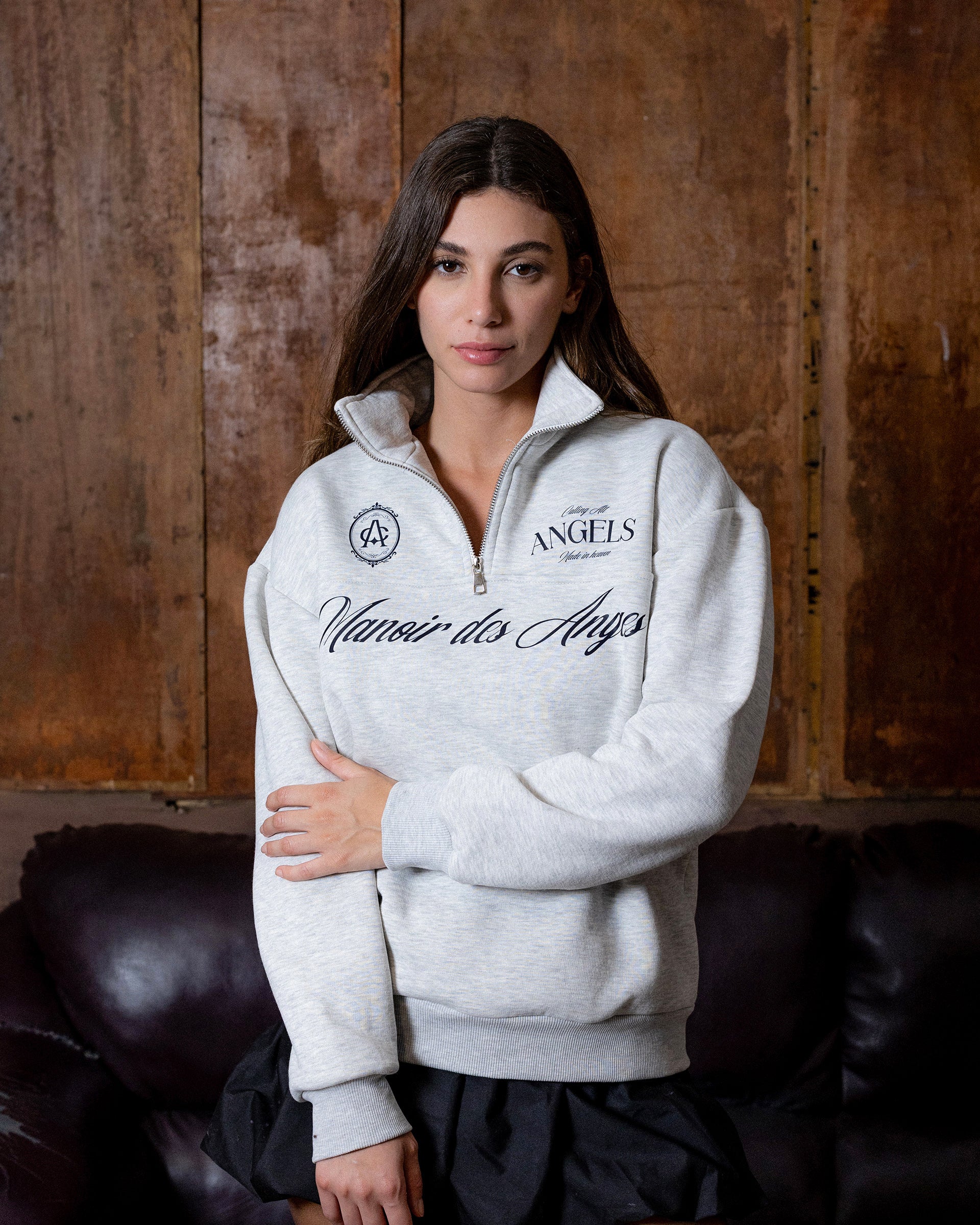 HÉRITIER QUARTER ZIP SWEATER