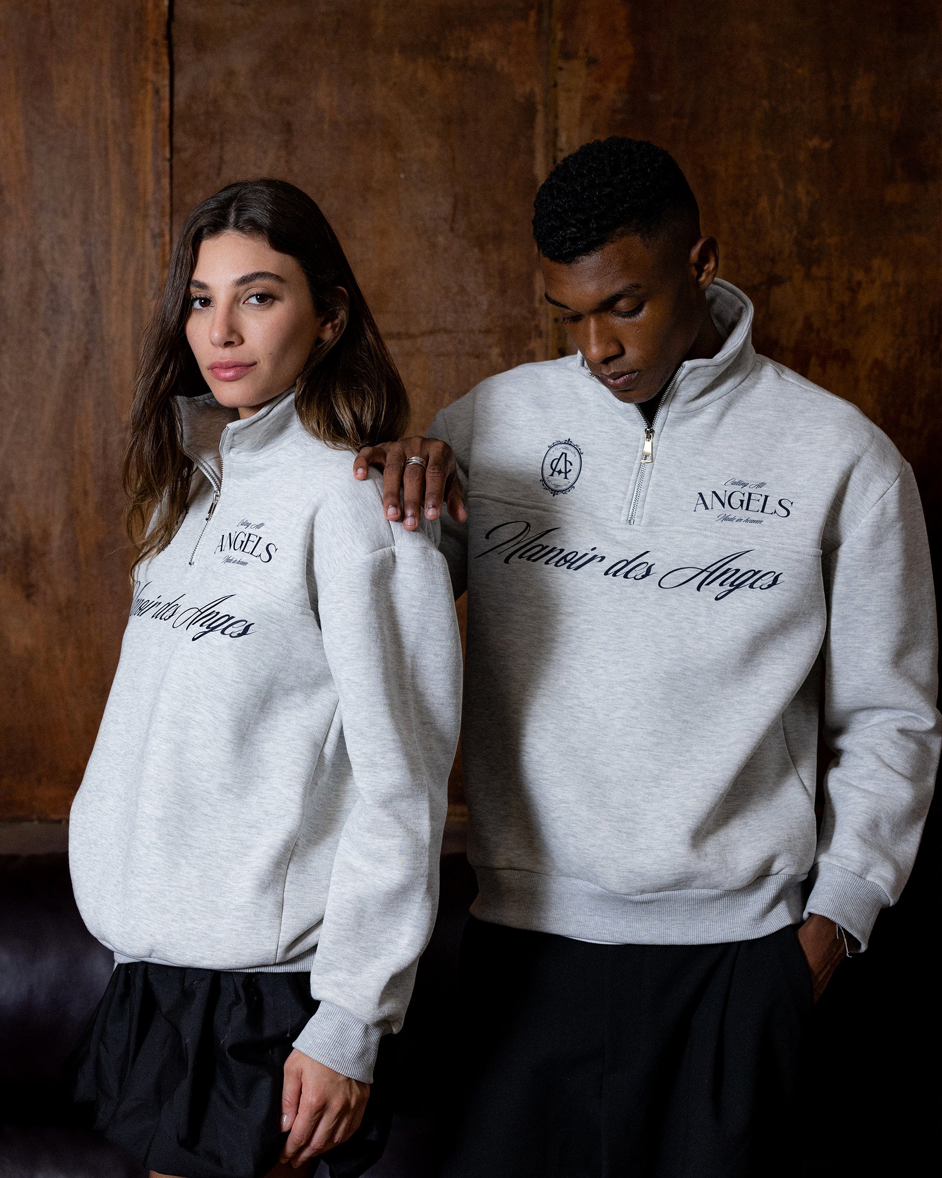 HÉRITIER QUARTER ZIP SWEATER