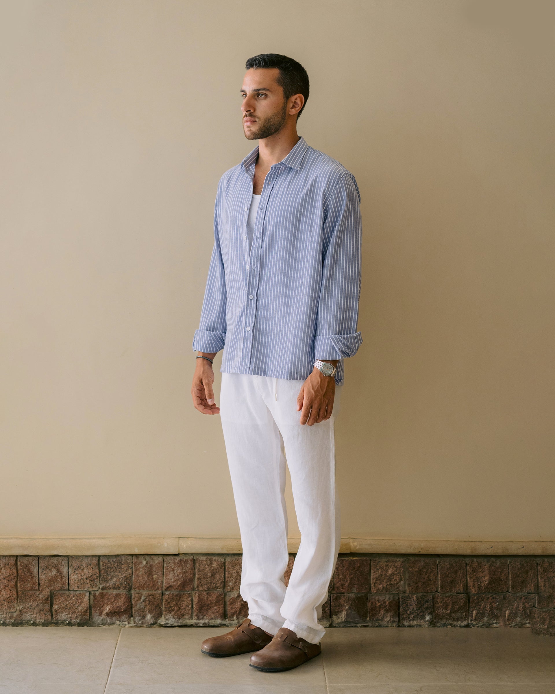 HÉRITAGE LINEN SHIRT