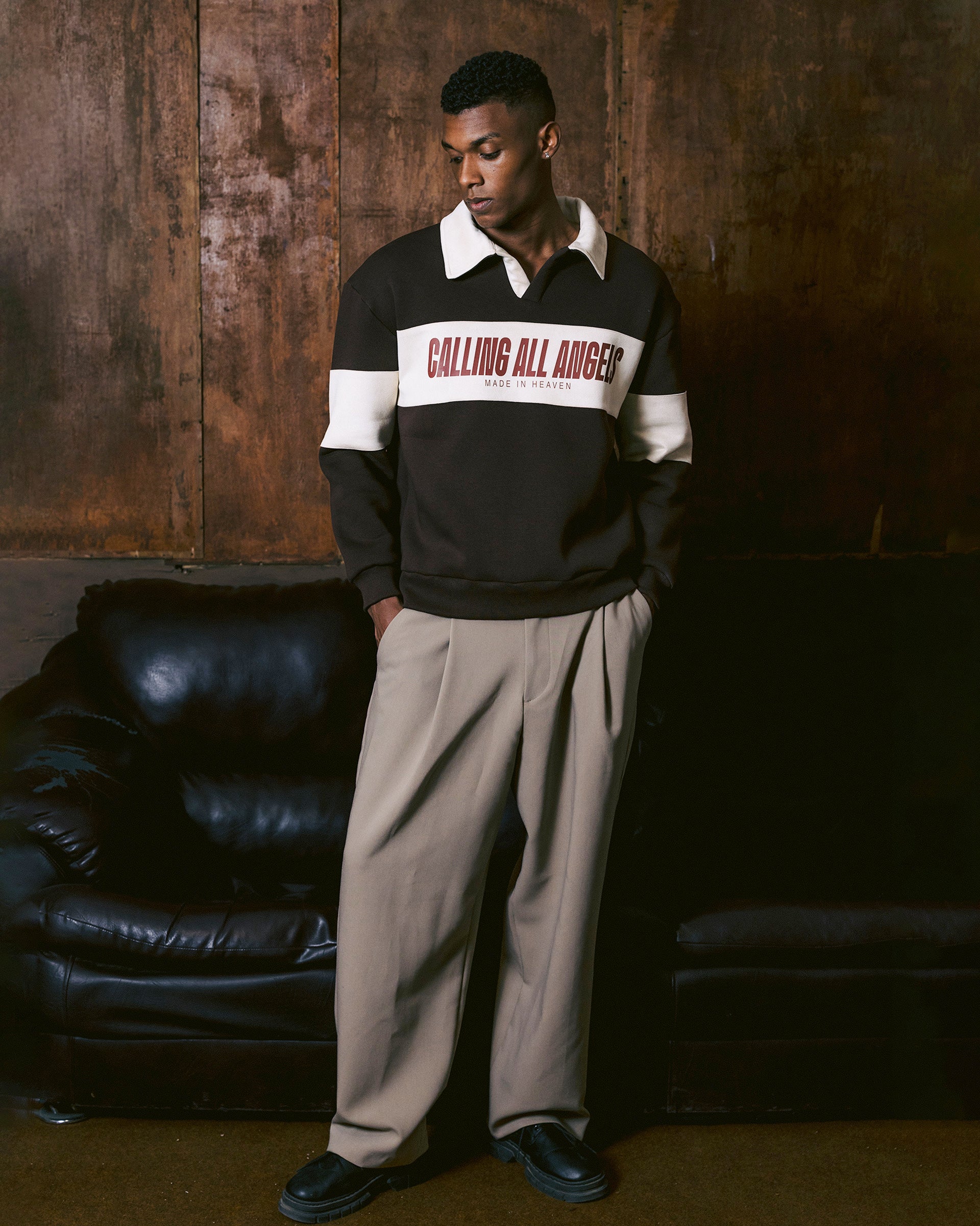 MONARCH POLO SWEATER