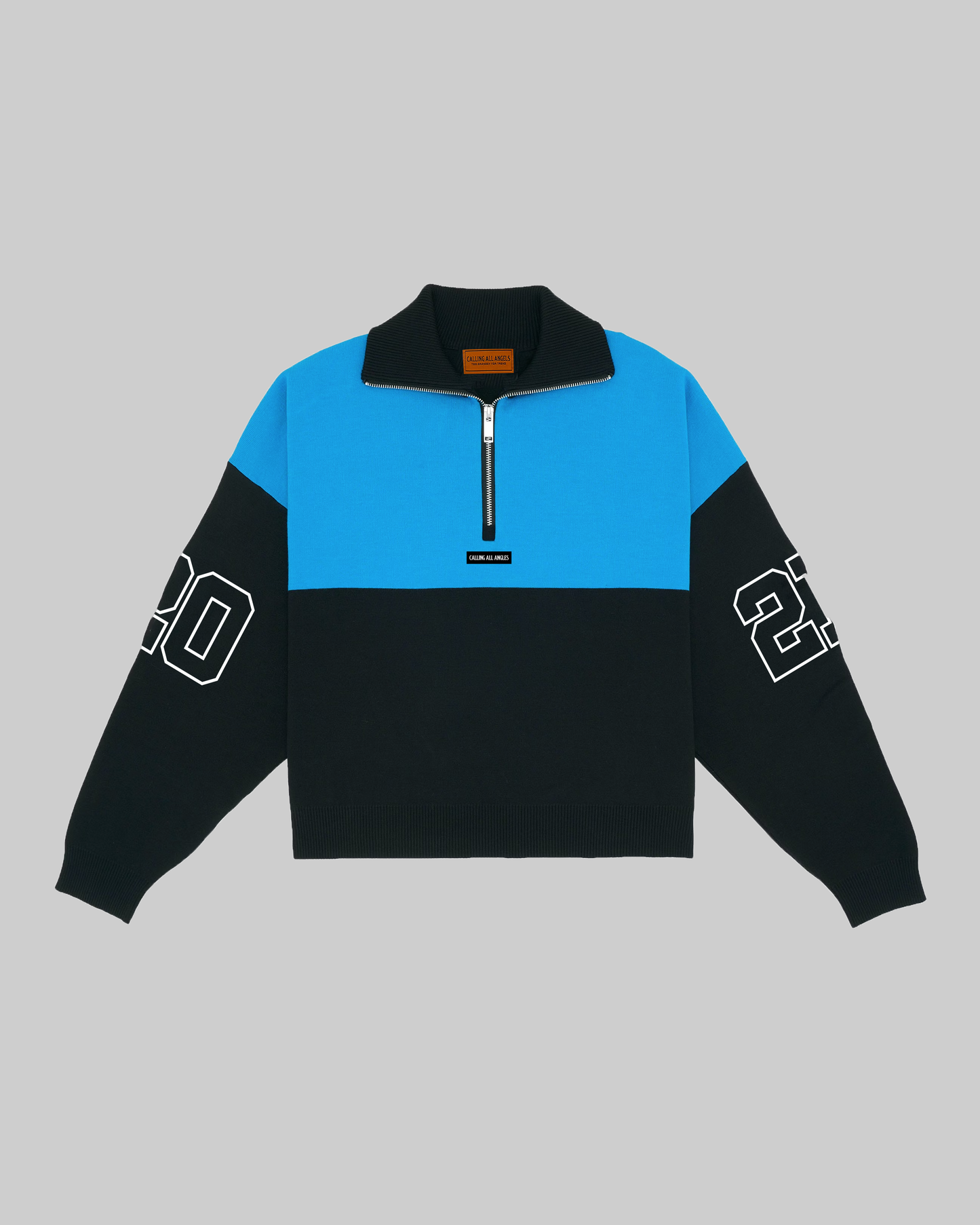 "MILLENNIUM" ZIP SWEATER