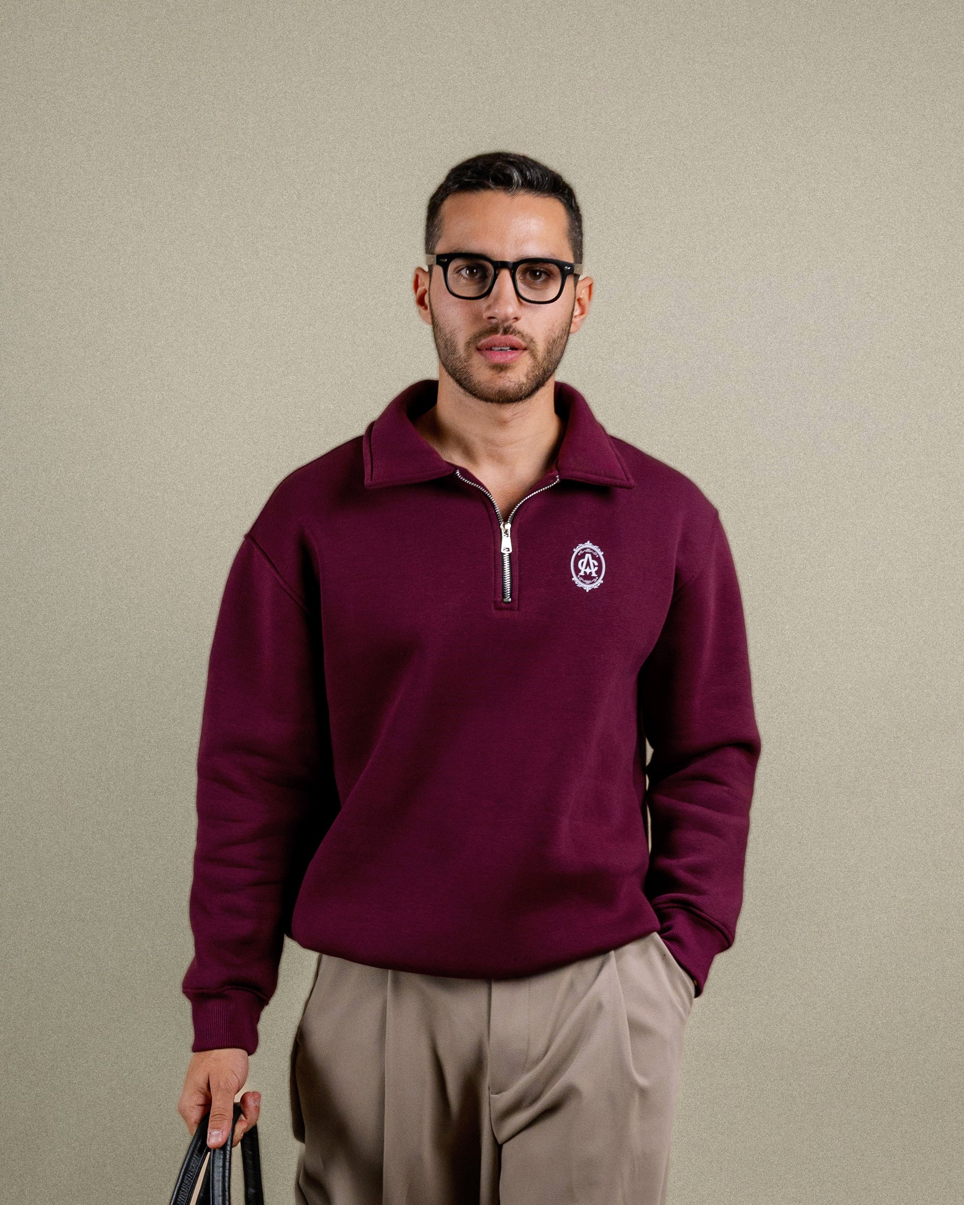 ORIGINE QUARTER ZIP SWEATER