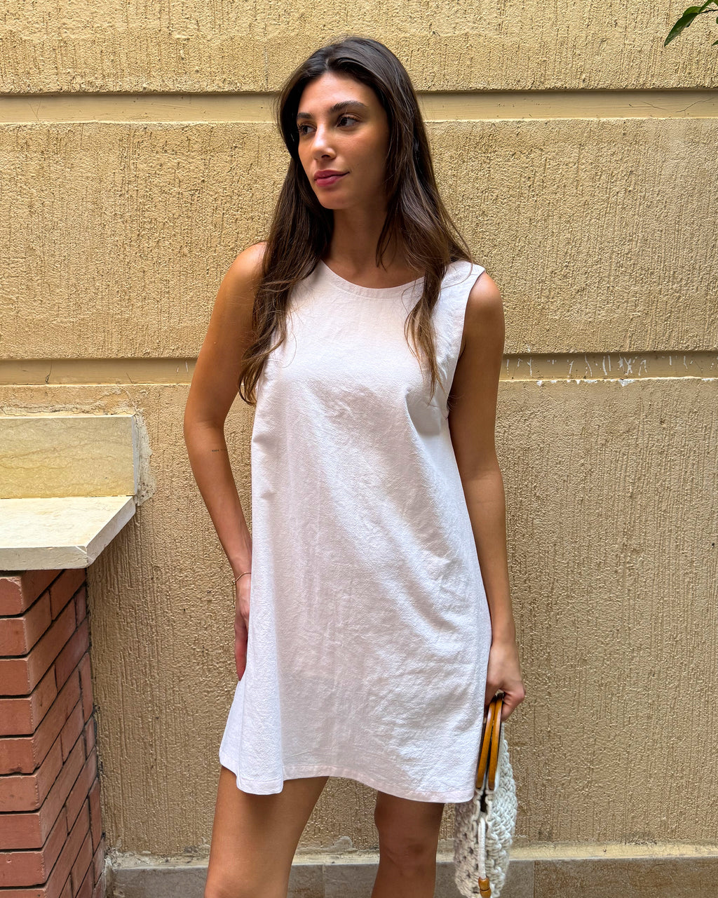 Felice Mini Dress With Open Back