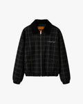 Checkered Bomber Jacket