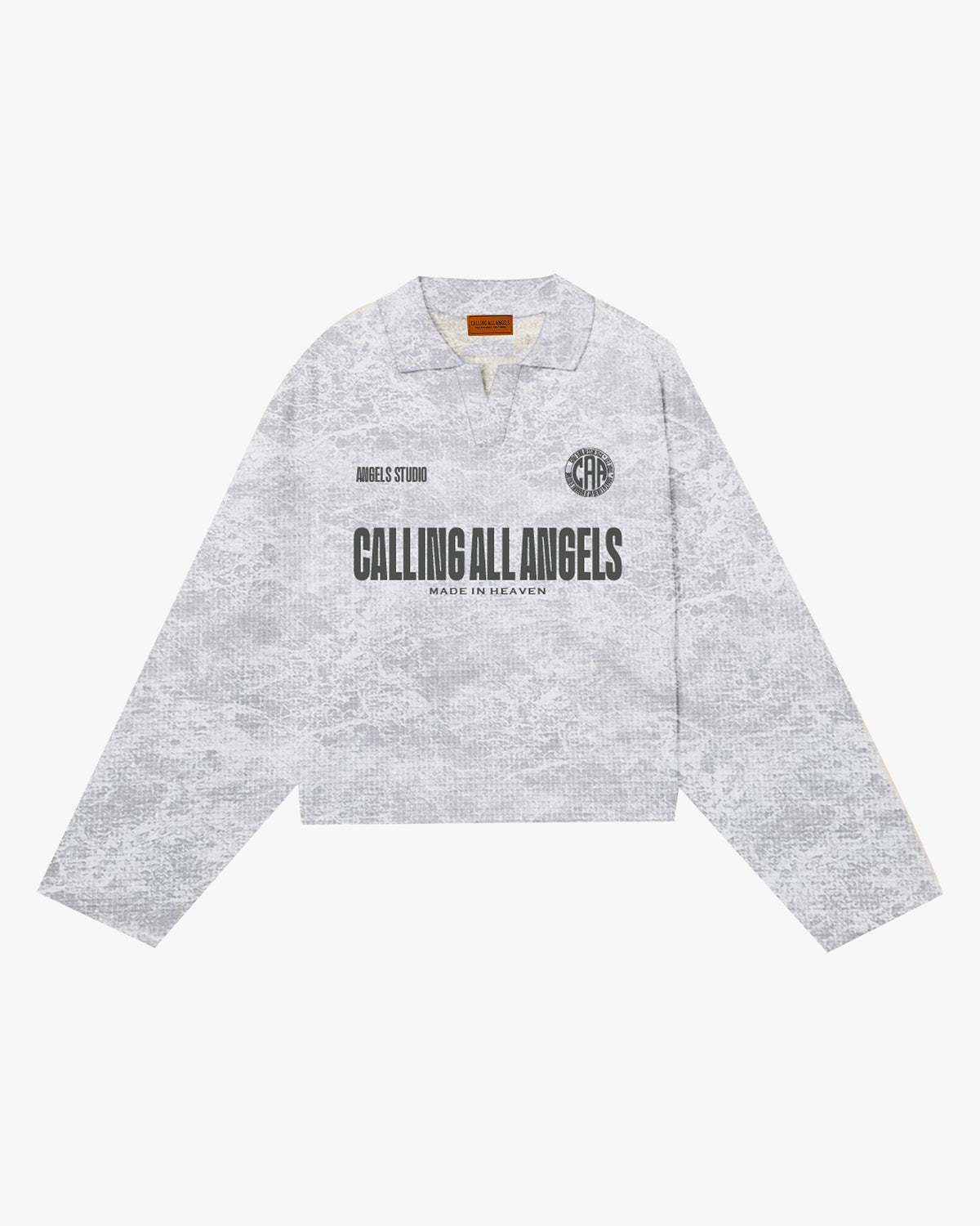 STUDIO DES ANGES LONG SLEEVE POLO TEE