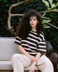 LISANDRA STRIPED T-SHIRT