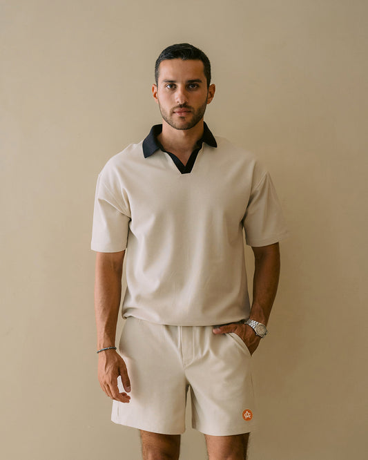 MONOGRAMMÉ WAFFLE SHORTS