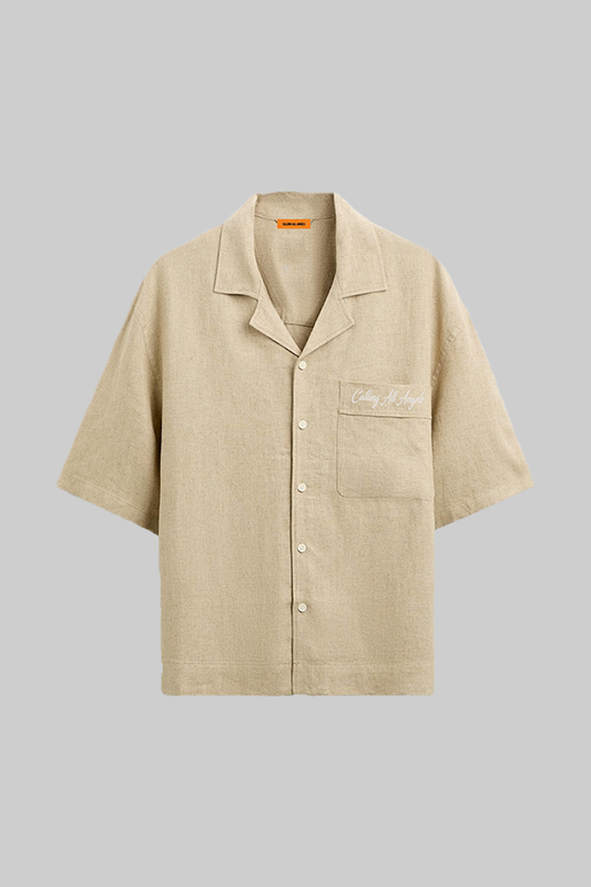 "CANNES" PURE LINEN SHIRT