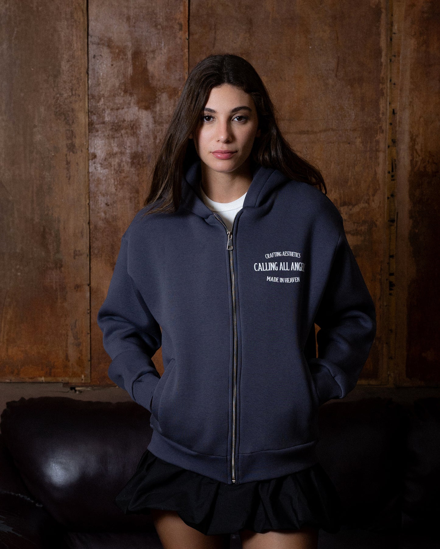 ESTHÉTIQUE FULL ZIP HOODIE