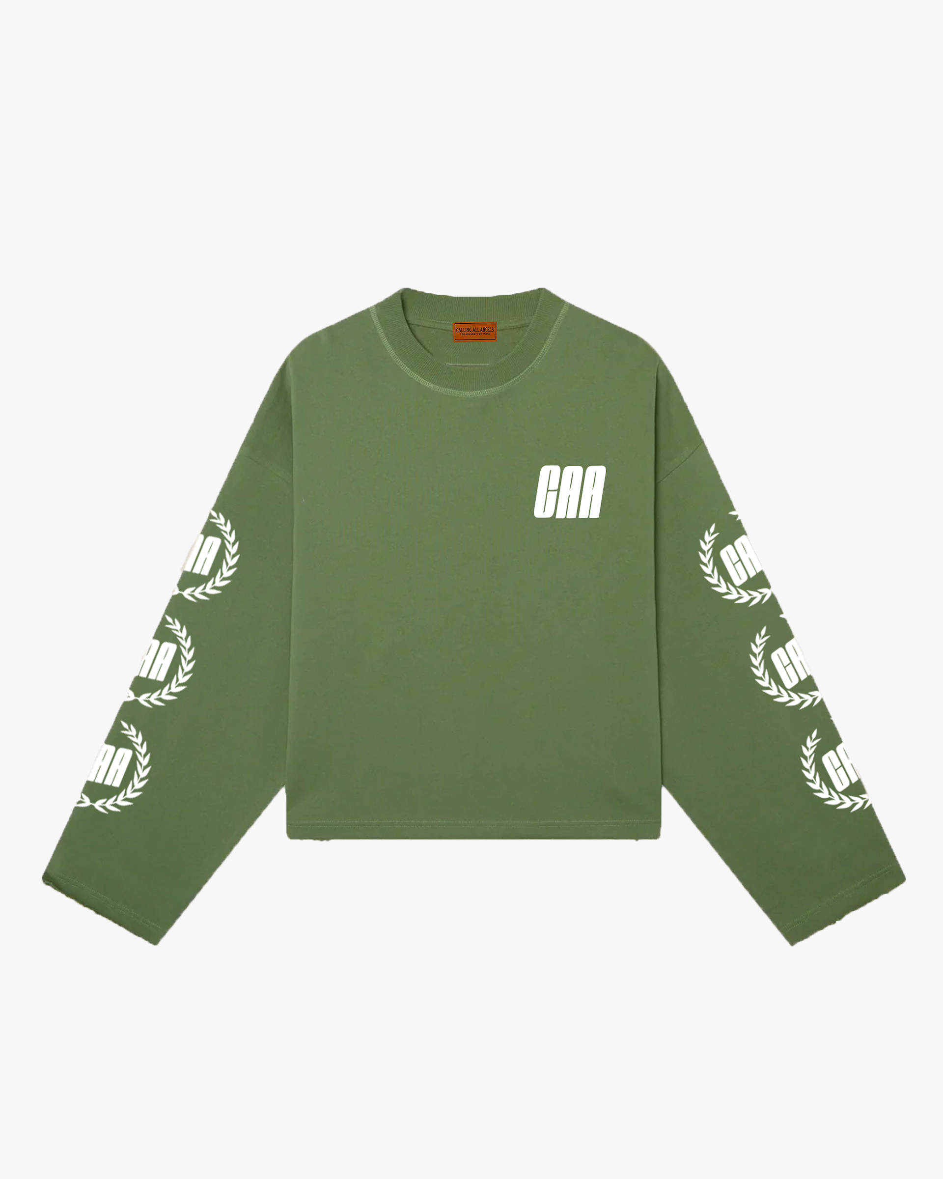 FILIGREE LONG SLEEVE OPEN CUFF TEE