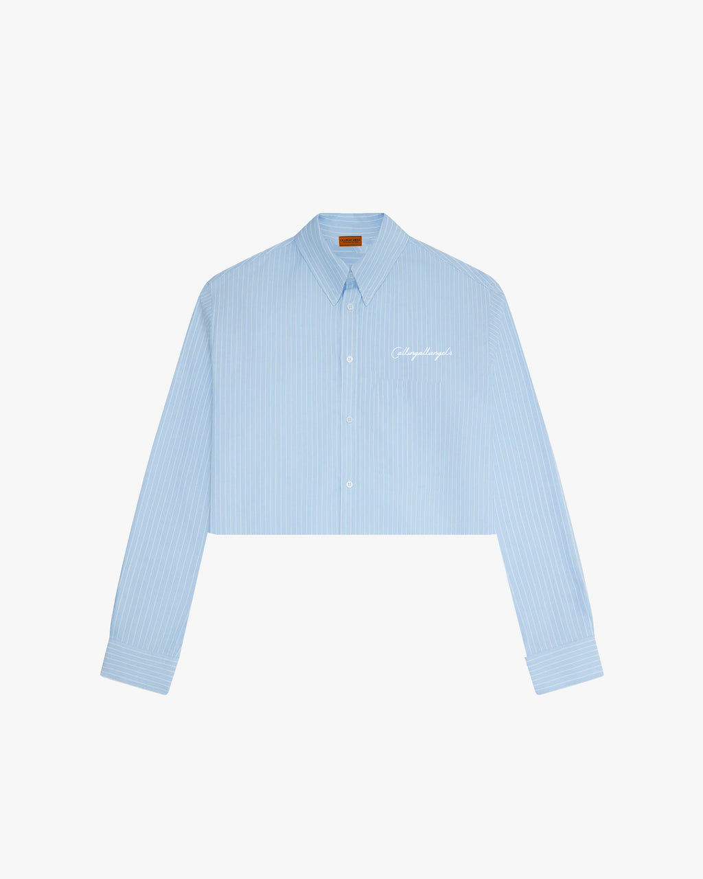 HÉRITAGE CROPPED STRIPED SHIRT