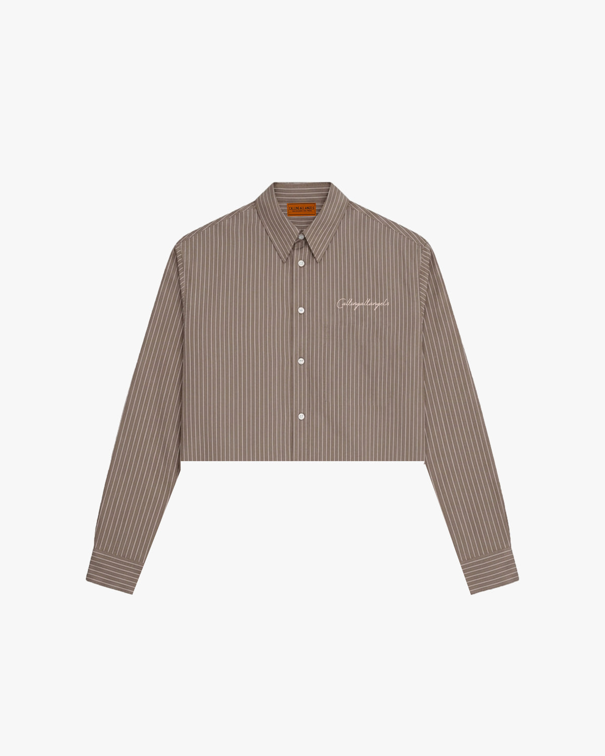 Heritage Striped Cropped Shirt