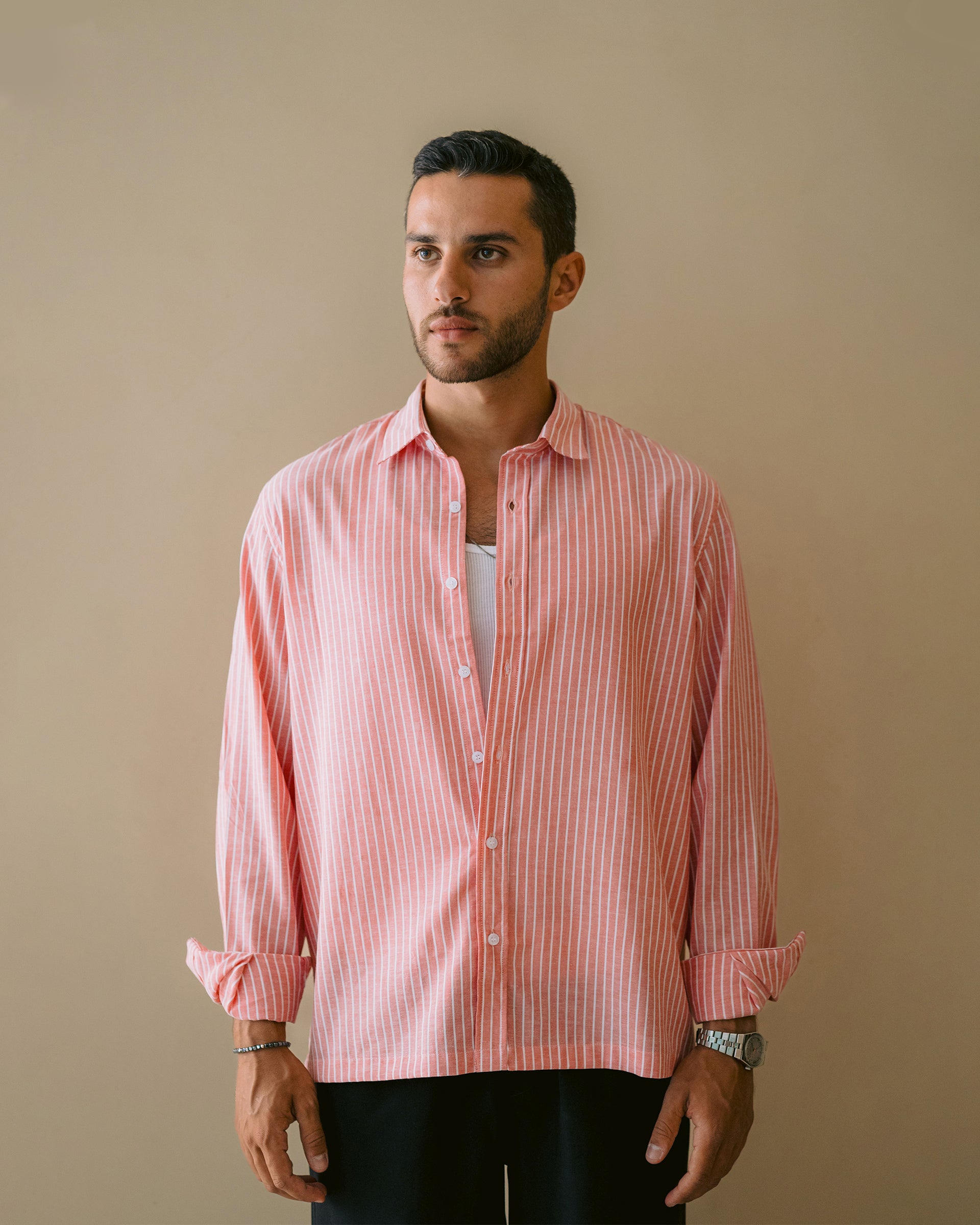 HÉRITAGE LINEN SHIRT