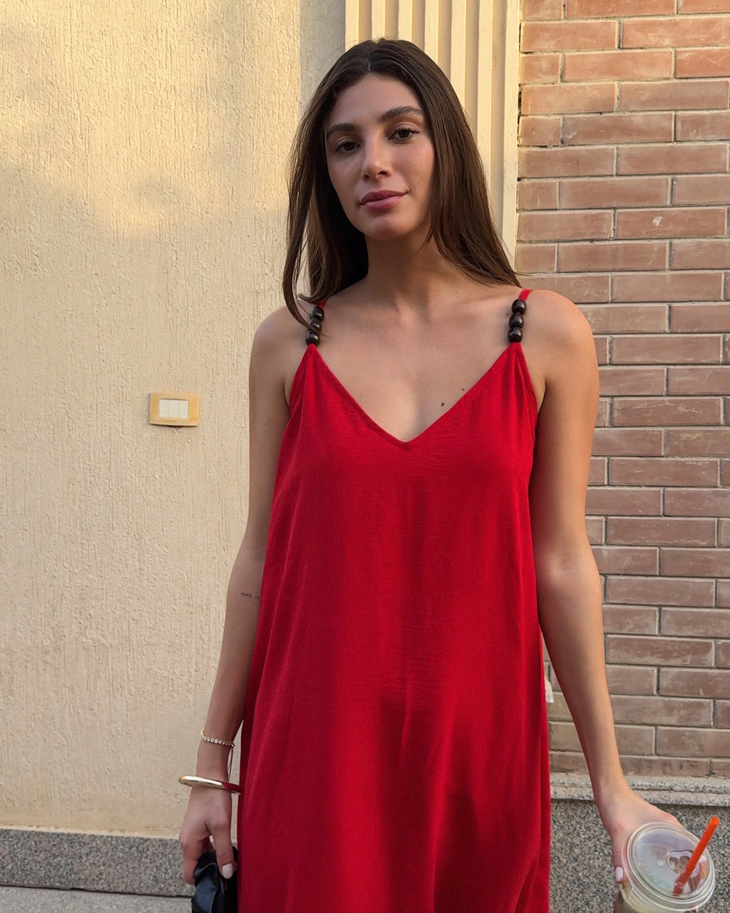 La Cala Midi Dress With Beads