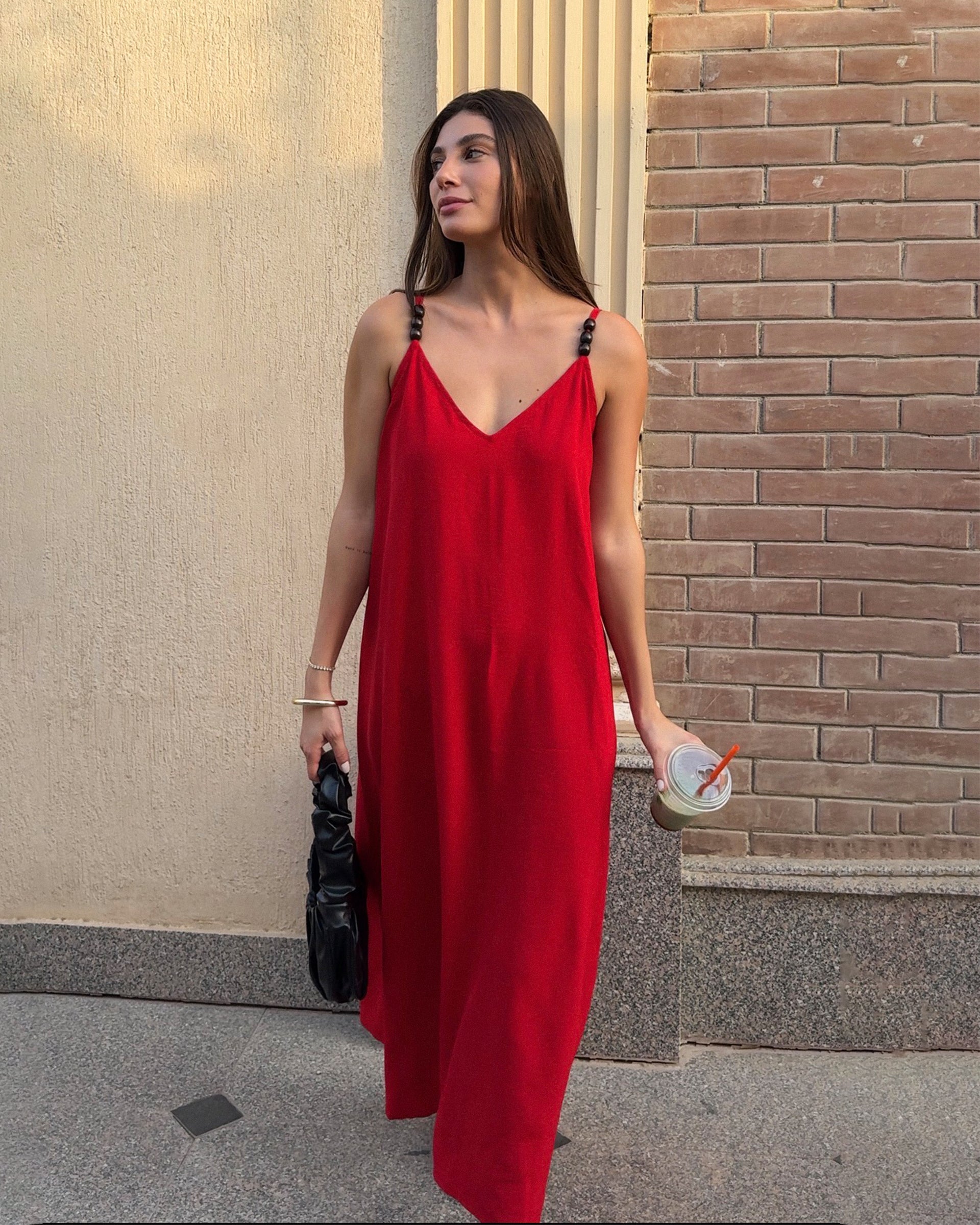 La Cala Midi Dress With Beads