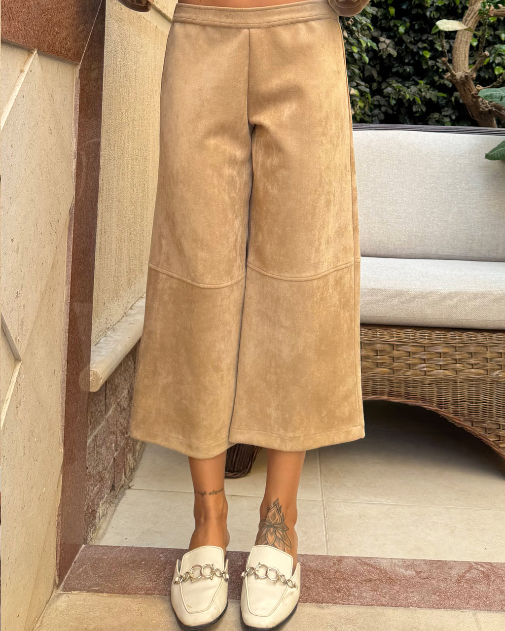 Rina Suede Culottes